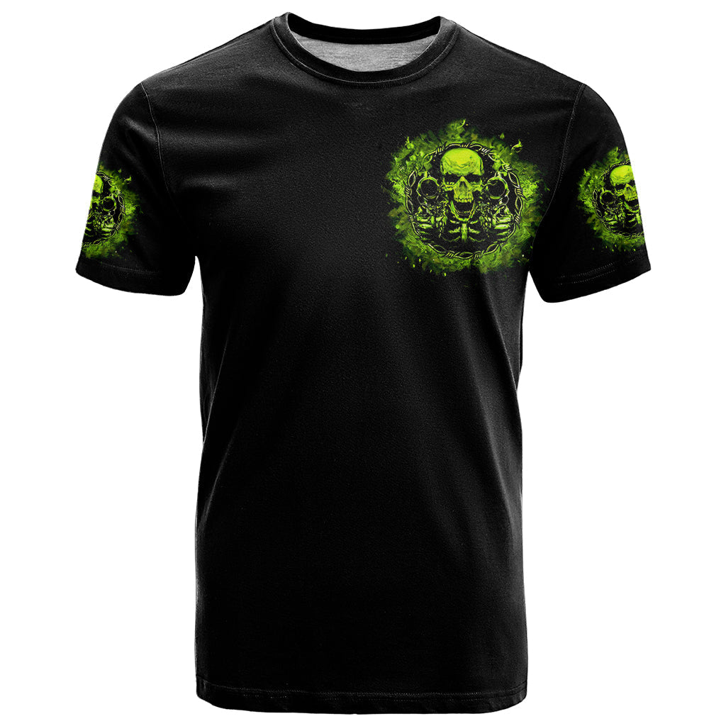 Gun Skull T-Shirt When You Come For My Gun Expect An Appropriate Response Graphic Tee
