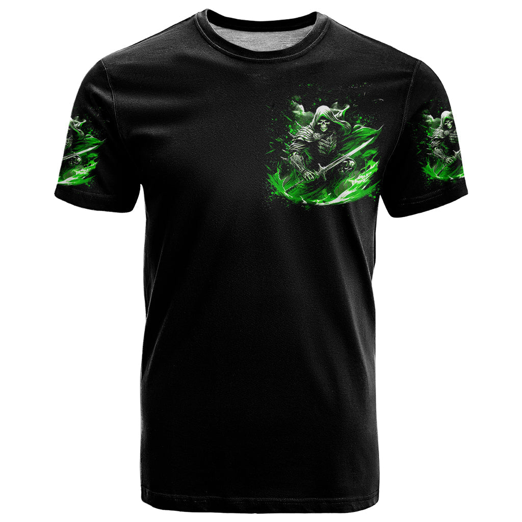 Warrior Skull T-Shirt Of Course I'm Going To Hell Just Pick You Up Graphic Tee