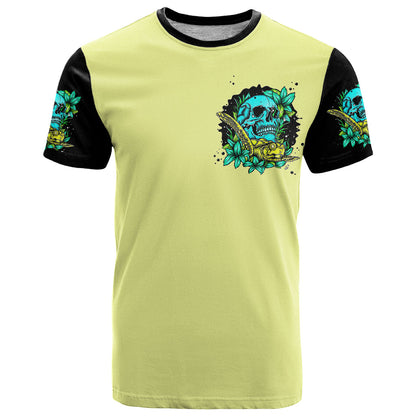Turtle Skull T-Shirt Sassy Since Birth Salty By Choice Graphic Tee