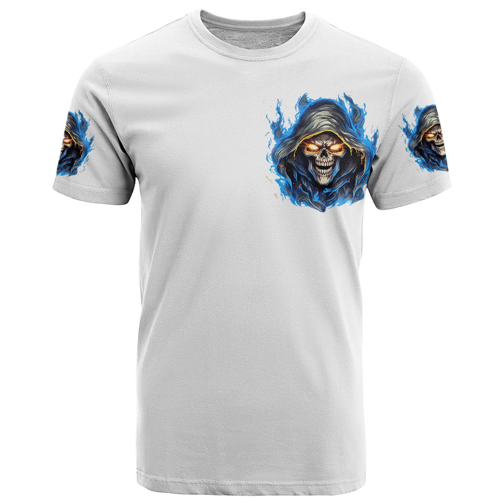 Death Skull T-Shirt Walk Away I Have Anger Issues And Dislike For Stupod People Graphic Tee