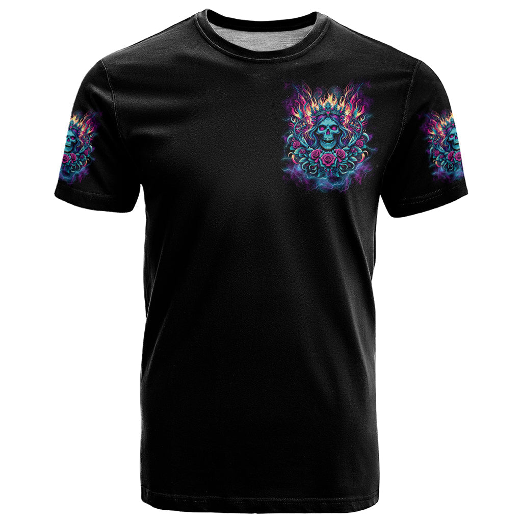 Queen Skull T-Shirt Bitch I'm Not A Princess I'm The Fucking Queen Graphic Tee