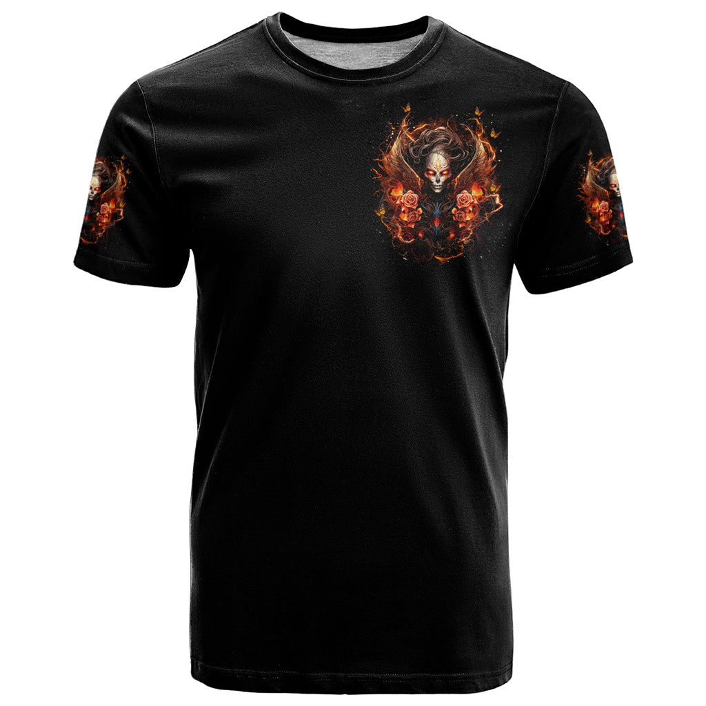 Angel Skull T-Shirt Sometimes An Angel Sometimes A Hellrasier Graphic Tee