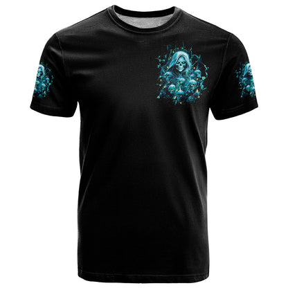 Irsh Girl Skull T-Shirt Drink Up Bitch Graphic Tee