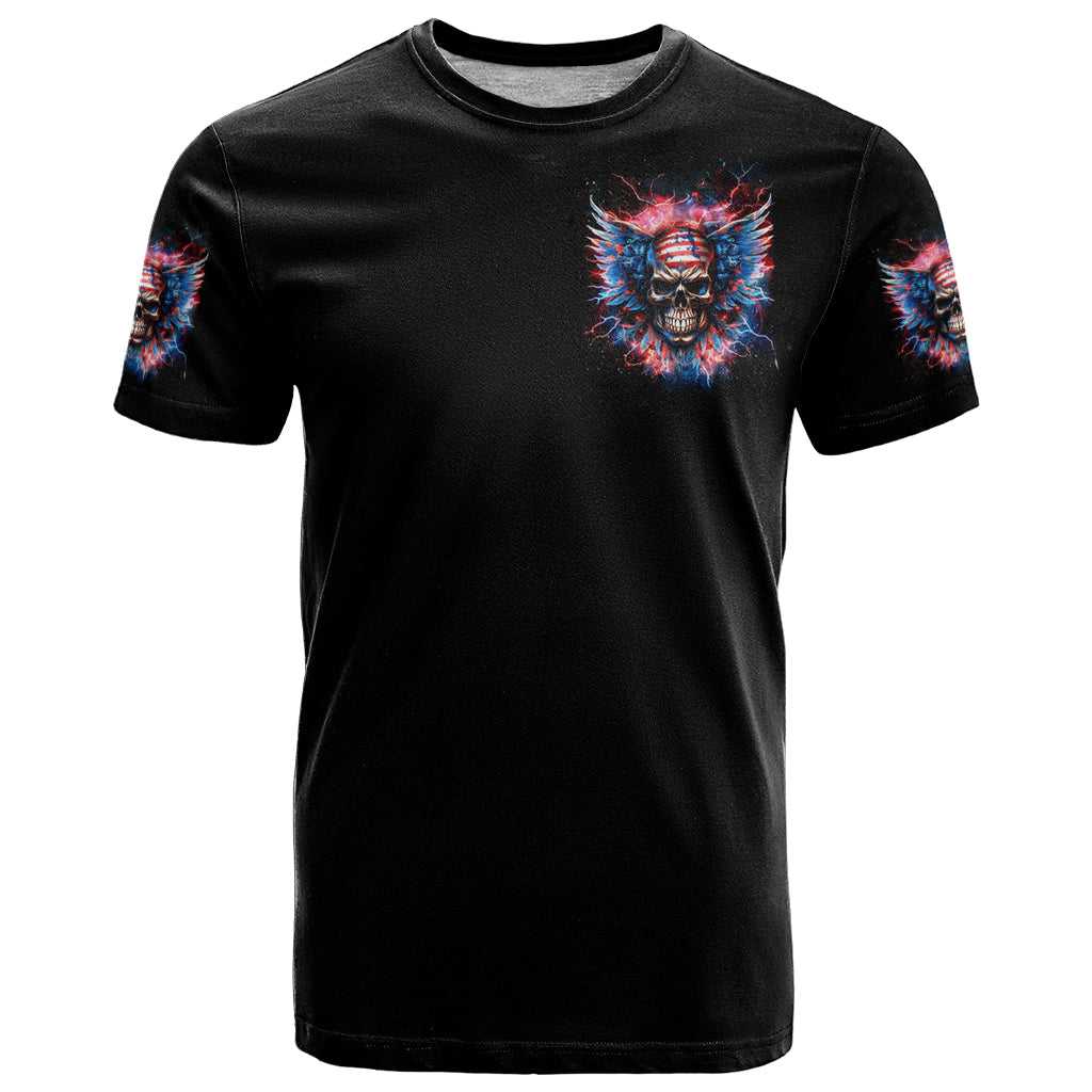 American Skull T-Shirt I'm Not Anti Social I'm Just Not User Friendly Graphic Tee