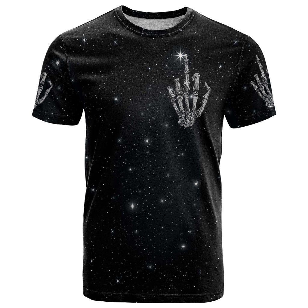 Sad Skull T-Shirt Don't Ever Try To Judge Me Dude Graphic Tee
