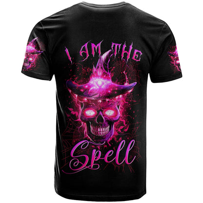 Witch Skull T-Shirt Iam The Spell Graphic Tee