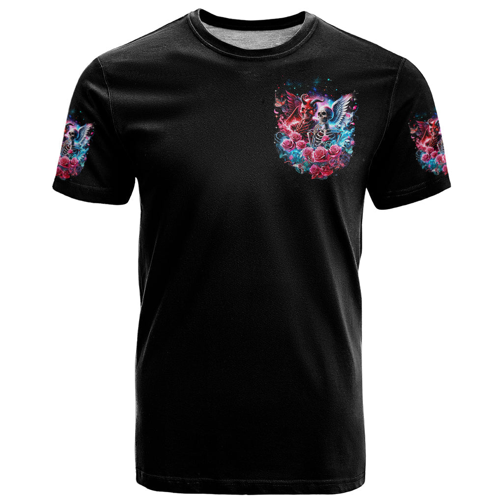 Flame Skull T-Shirt I'm Not Anti Social I'm Just Not User Friendly Graphic Tee