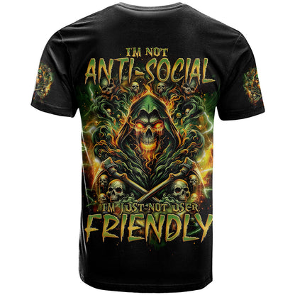 Rose Skull T-Shirt Don't Try Figure Me out Graphic Tee