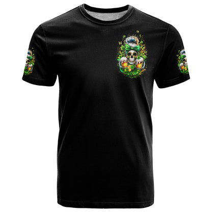 Rose Skull T-Shirt No Matter How Much I Try To Be Fucking Nice Graphic Tee