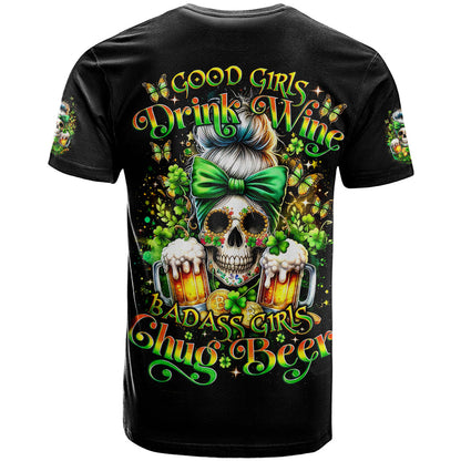 Rose Skull T-Shirt No Matter How Much I Try To Be Fucking Nice Graphic Tee