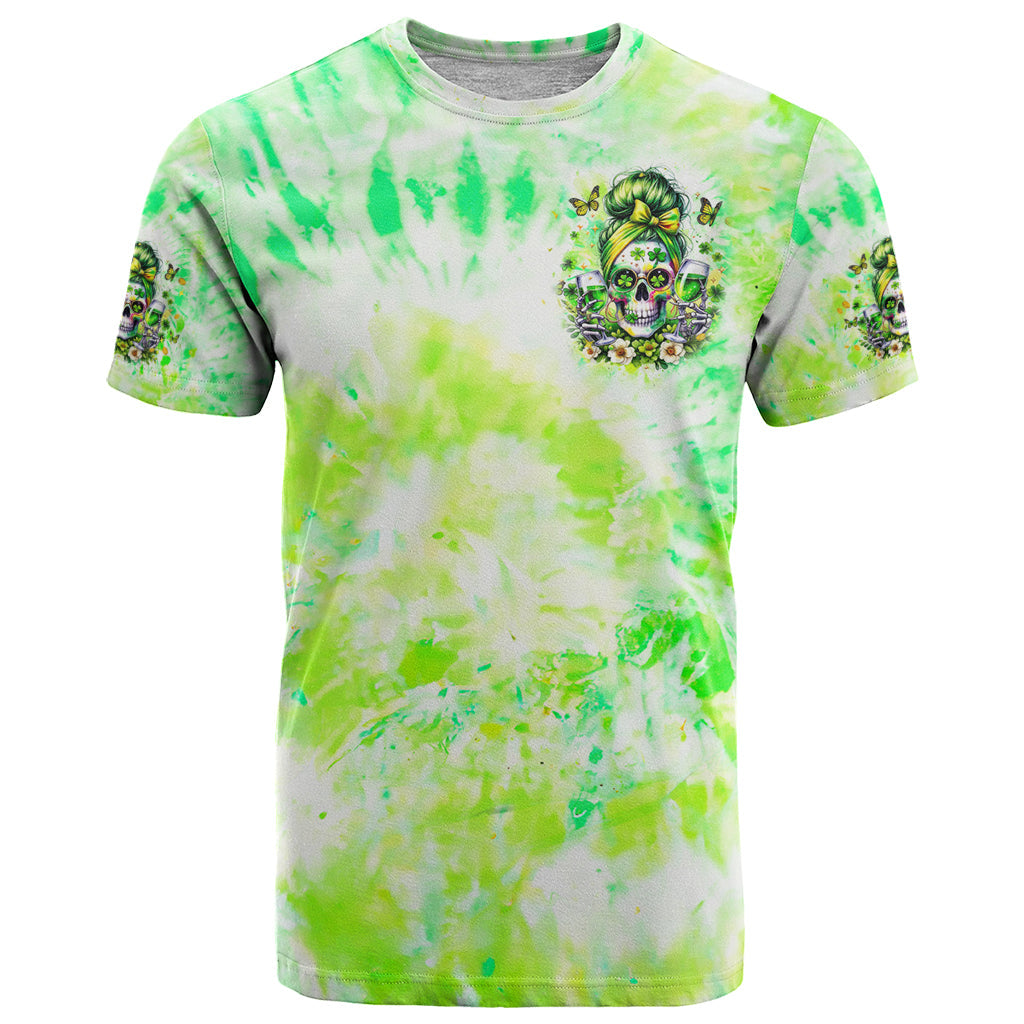 Irish Skull T-Shirt Drink Up Bitch Graphic Tee