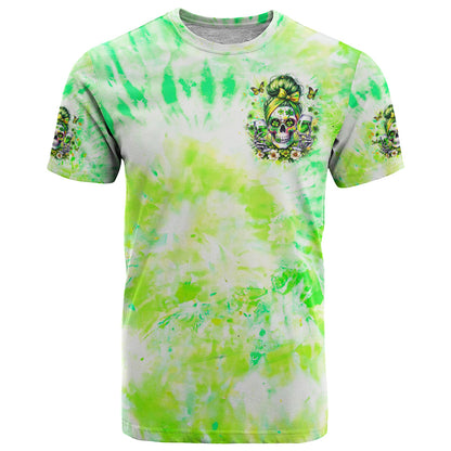 Irish Skull T-Shirt Drink Up Bitch Graphic Tee