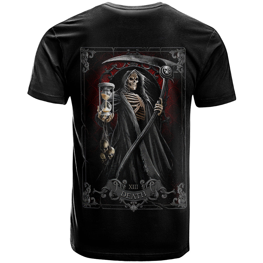 Skull T-Shirt Death Reaper Arcana Graphic Tee