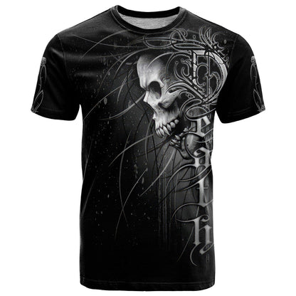 Skull T-Shirt Skull Death Forever Graphic Tee