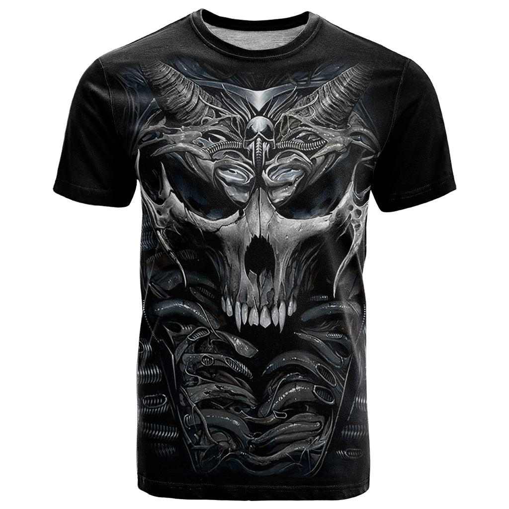 Skull T-Shirt Skeleton Inside Graphic Tee