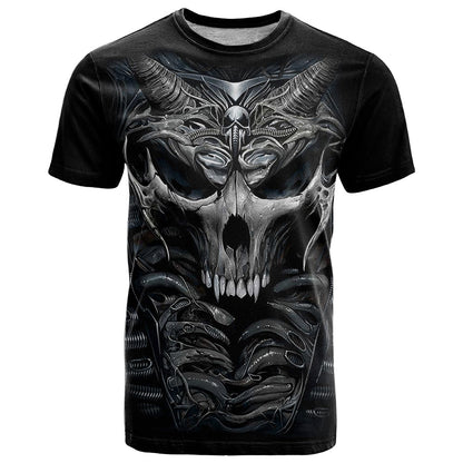 Skull T-Shirt Skeleton Inside Graphic Tee