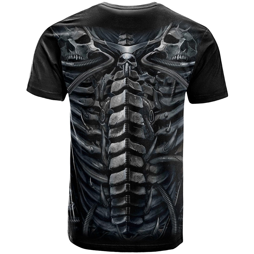Skull T-Shirt Skeleton Inside Graphic Tee