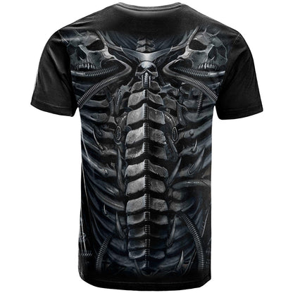 Skull T-Shirt Skeleton Inside Graphic Tee
