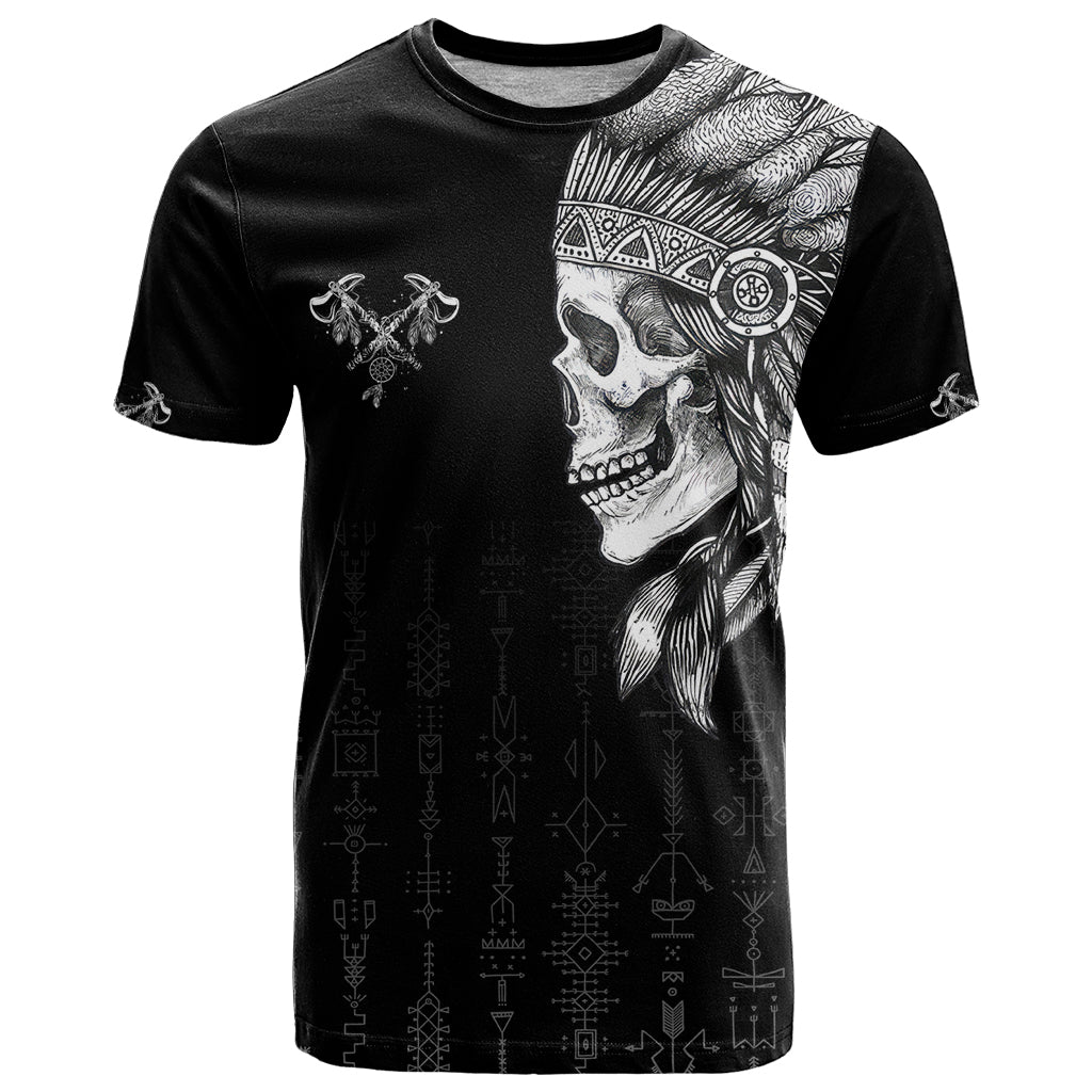 Skull T-Shirt Chief Skeleton Graphic Tee