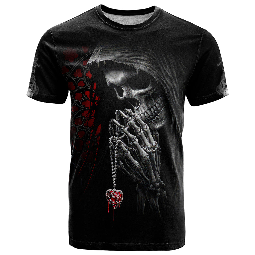 Skull T-Shirt Death Angel In Love Graphic Tee