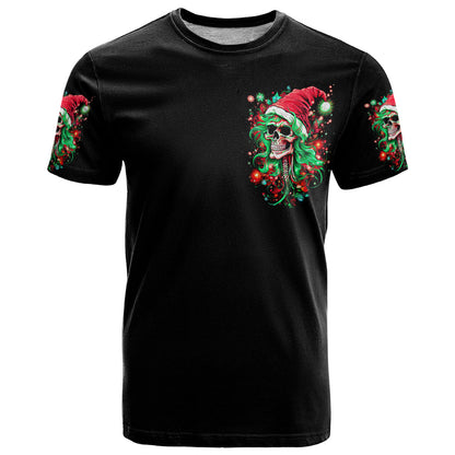 Skull Santa Girl T-Shirt Is This Jolly Enough Graphic Tee
