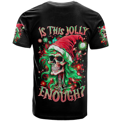 Skull Santa Girl T-Shirt Is This Jolly Enough Graphic Tee