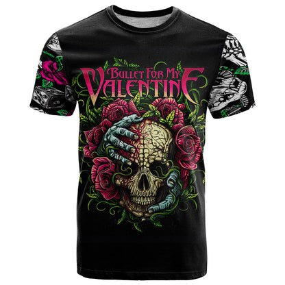 Viper Skull T-Shirt Bullet For My Valentine Graphic Tee