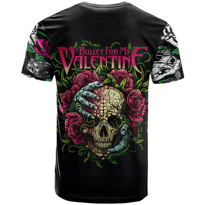 Viper Skull T-Shirt Bullet For My Valentine Graphic Tee