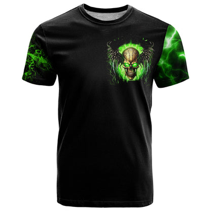 Skull T-Shirt Don't Try To Figured Me Out Graphic Tee