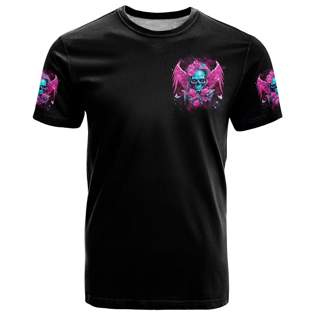 Skull Lady T-Shirt In My Next Life I Want To Be The Karma Fairy Graphic Tee