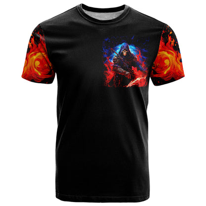 Death Skull T-Shirt Of Course I'm Going To Hell Graphic Tee