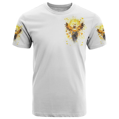 Flower Skull Angel T-Shirt Bitch I'm The Fucking Queen Graphic Tee