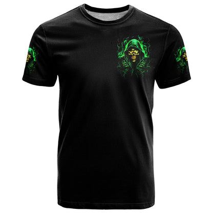 Flame Skull T-Shirt Of Course I'm Going To Hell I'm Just Here To Pick You Up Graphic Tee