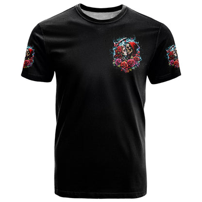 Couple Skull T-Shirt From Our Firse Kiss Graphic Tee