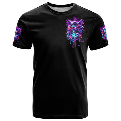 Fairy Skull T-Shirt The Good Girl In Me Got Tired Of The Bullshit Graphic Tee