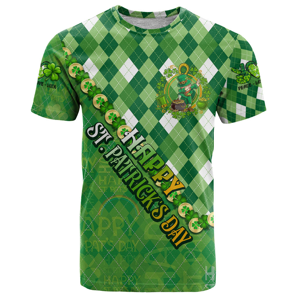 Personalized Happy St Patrick's Day T-Shirt Irish Leprechaun Graphic Tee