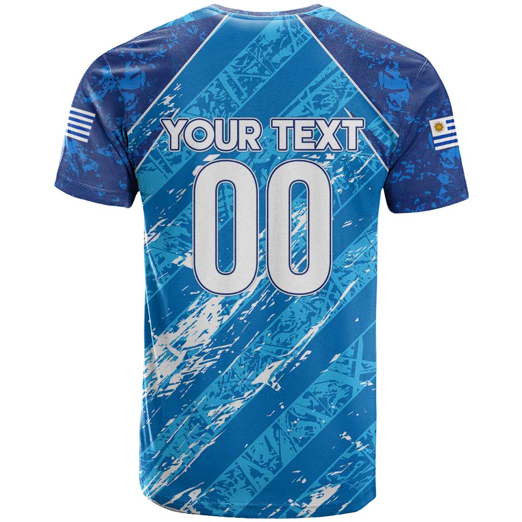 Uruguay Football 2024 T-Shirt The Sky Blue Graphic Tee
