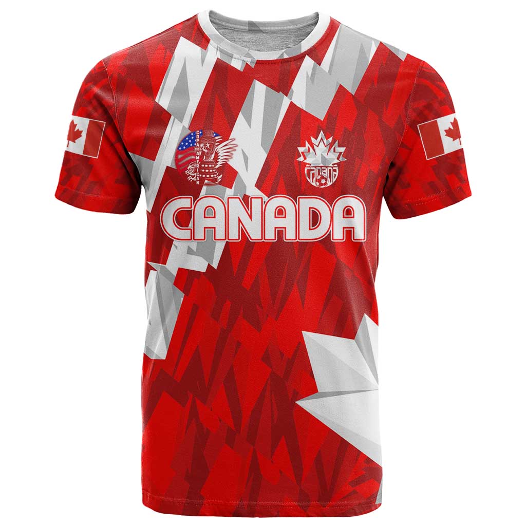 Canada Soccer 2024 T-Shirt Canucks The Reds Graphic Tee