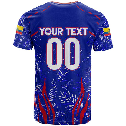 Ecuador Football 2024 T-Shirt La Tricolor Graphic Tee