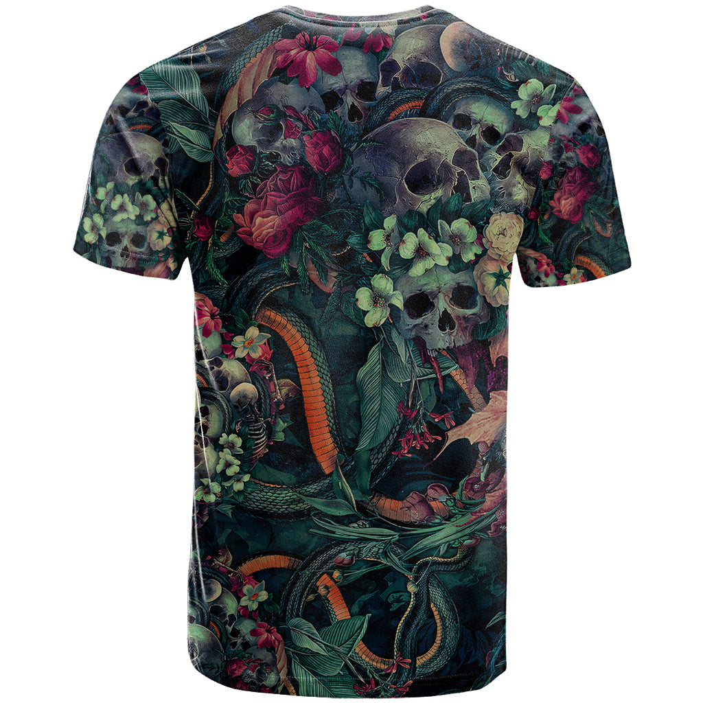 Skulls and Snakes T-Shirt Graphic Tee