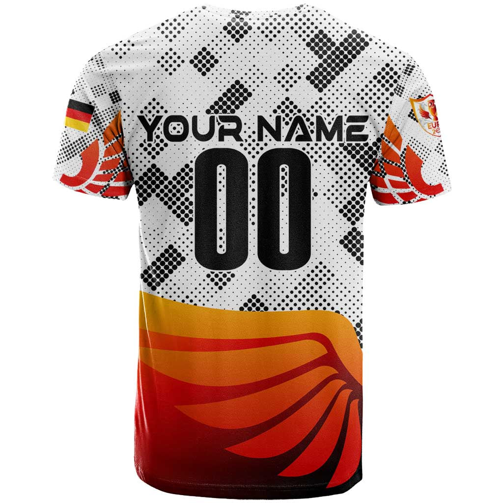 Personalized Germany Football 2024 T-Shirt Trophy Wing Style Graphic Tee