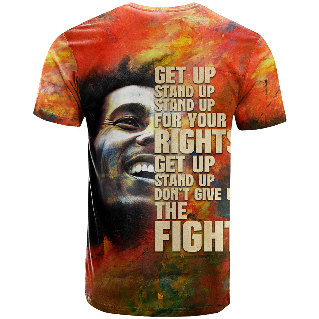 Reggae Legend Bob T-Shirt Retro Style Graphic Tee