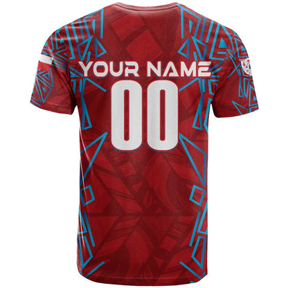 Personalized Czech Republic Football 2024 T-Shirt Trophy Wing Style Graphic Tee