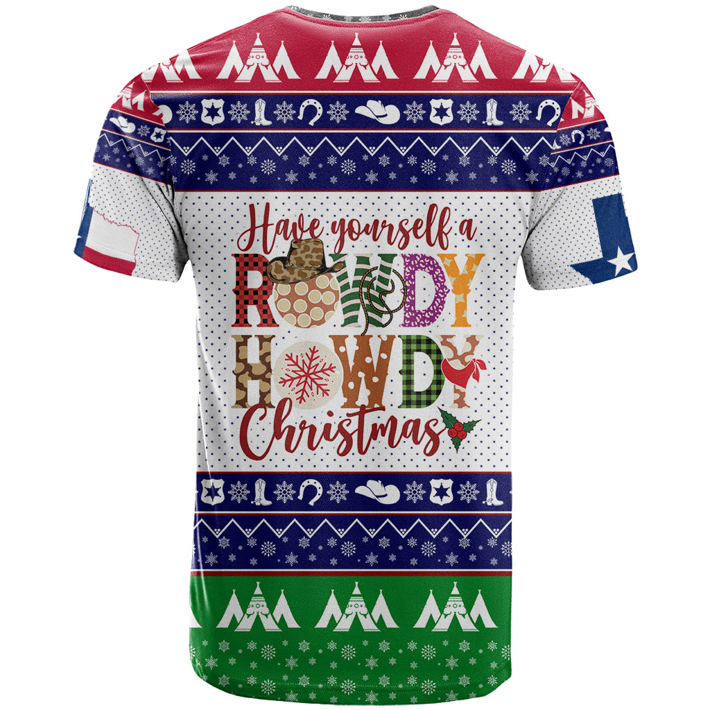 Merry Christmas Yall Texas T-Shirt Graphic Tee