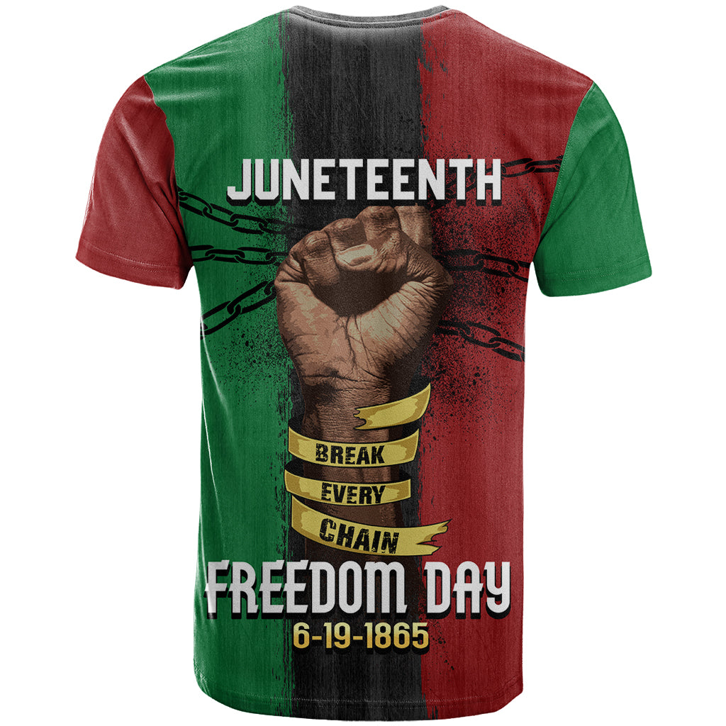 Juneteenth Freedom Day T-Shirt Black Pride Month Graphic Tee