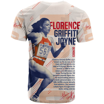 The Phenomenal Woman Flo-Jo T-Shirt 1988 Graphic Tee