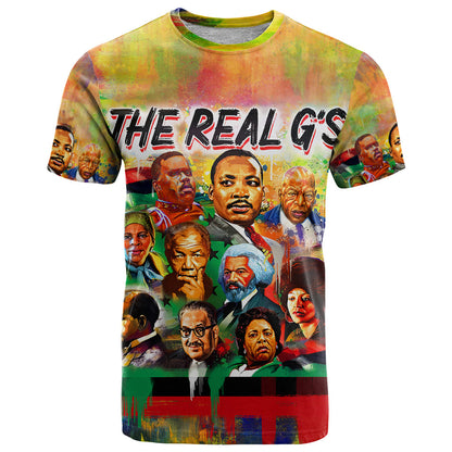 The Real G's T-Shirt Civil Rights Leaders Graphic Tee