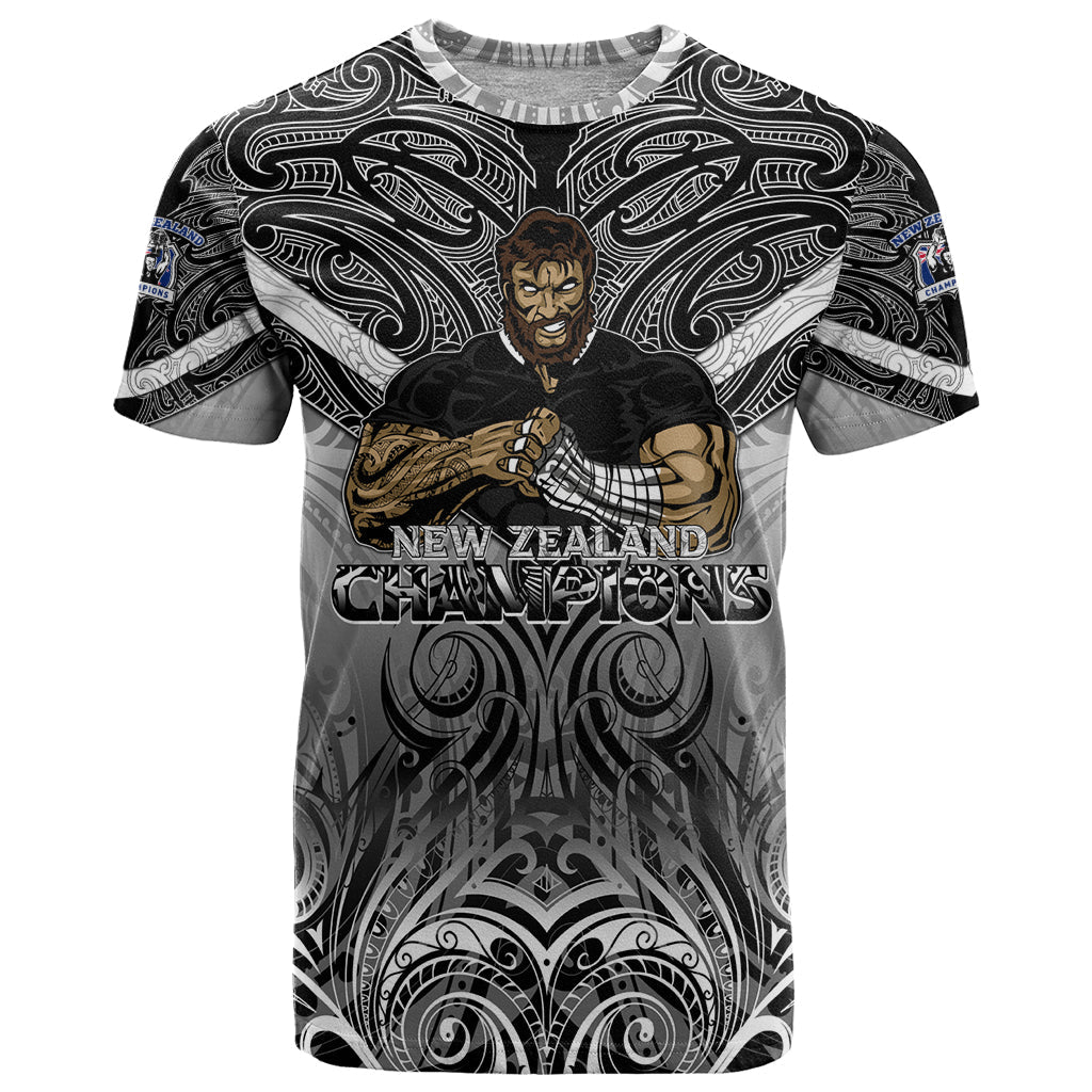 New Zealand T-Shirt Rugby Aotearoa Champions Graphic Tee