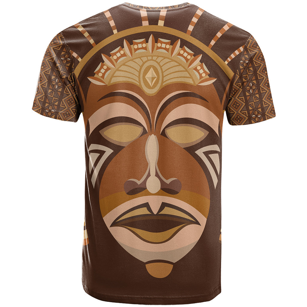 African Women T-Shirt Tribal Ethnic Mask Graphic Tee