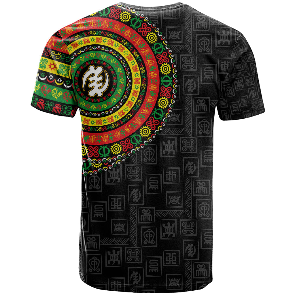 Adinkra Symbols T-Shirt African Culture Graphic Tee